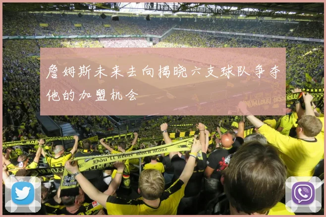 詹姆斯未来去向揭晓六支球队争夺他的加盟机会