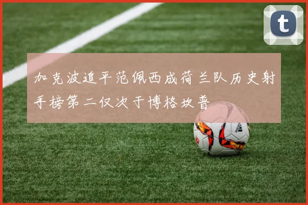 加克波追平范佩西成荷兰队历史射手榜第二仅次于博格坎普